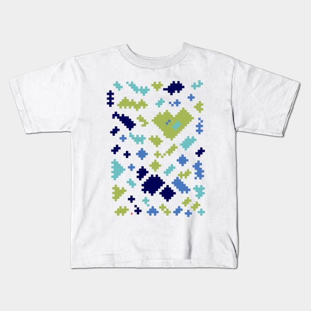 Solving Puzzle - Jigsaw solve Kids T-Shirt by fraga-ro